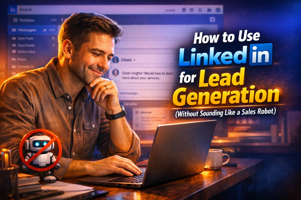 How to Use LinkedIn for Lead Generation (Without Sounding Like a Sales Robot)