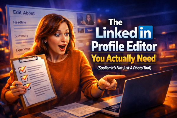 The LinkedIn Profile Editor You Actually Need (Spoiler: It's Not Just A Photo Tool)